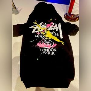 Stussy Paint Dog Hoodie
